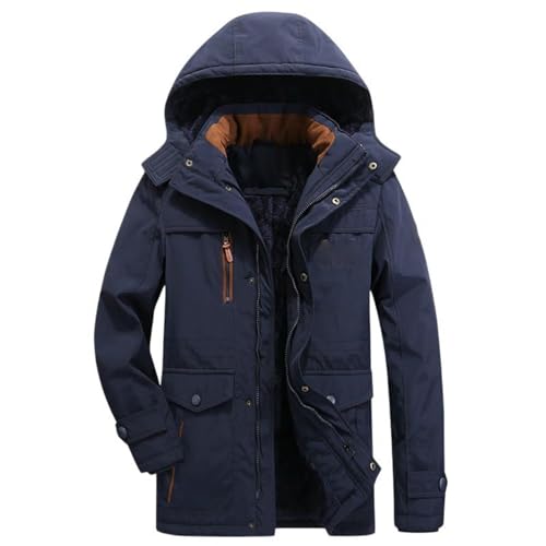 Veste d'hiver homme en polaire avec doublure coton pour une isolation thermique maximale