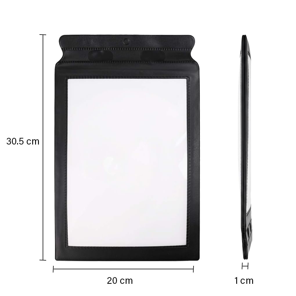 Loupe De Lecture Rectangulaire 3X En Verre - Loupe Transparente Légère Pour Livres, Menus, Personnes âgées - 9