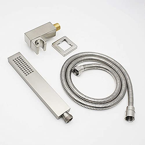 Set de ducha manual LUNEZY con manguera y soporte miniatura 2
