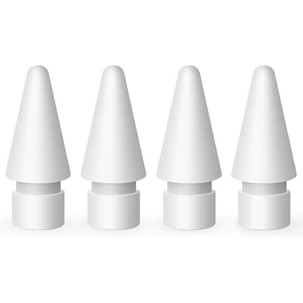 TECPHILE Replacement Nibs for iPad Pencil, Pack of 4 Standard Size Tips, Compatible with Ap-ple Pencil 1st Gen, 2nd Gen, Type-C & Pencil Pro, Wear-Resistant iPad Stylus Tips (White)-picture-30