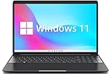 SGIN 15.6 Zoll Laptop 8GB RAM 256GB SSD ROM Windows 11 Celeron J4105, bis zu 2,8...
