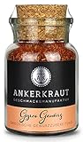 Ankerkraut Gyros Gewürz, Gewürzmischung für Gyros, egal ob aus der Pfanne oder vom Grill, 80g im Korkenglas