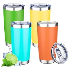 Green-Teal-Orange-Yellow