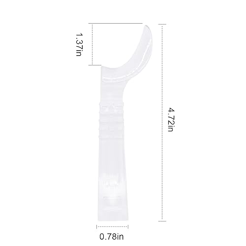 Miniatura 7 de Angzhili 4 piezas de retractor de mejillas intraoral dental, retractor de medio labio, retractores de labios unilaterales para adultos, herramienta