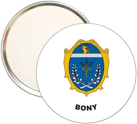 ROUND MIRROR. - BONY HARMONIAL SHIELD VERSION 2 GYŐR-MOSON-SOPRON COUNTY - HUNGARY