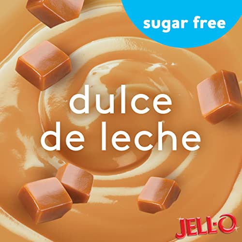 Jell-O Dulce De Leche Sugar Free Ready-To-Eat Pudding Cups Snack, 4 Ct Cups #TOP2
