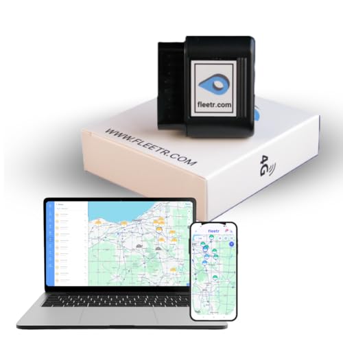 Fleet GPS Tracker for Vehicles - Fleet Management Device for Cars and Trucks - Real Time Location