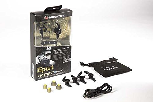 Monster iSport Victory In-Ear Headphones, Black