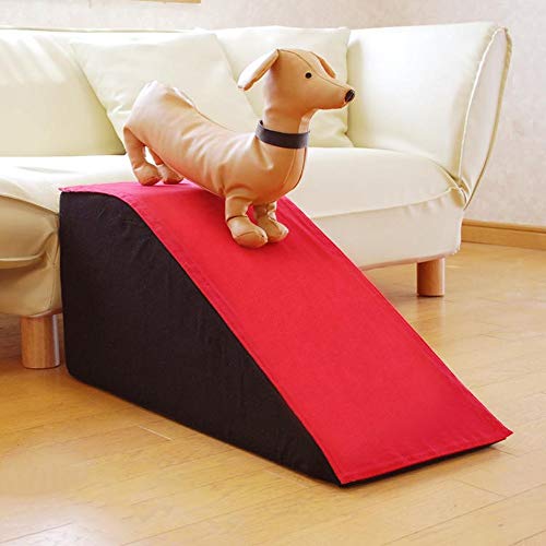 Bed Step Pet Stairs Pet Stairs Ramp,Pet Stairs Portable Dog Climb Stairs Ladder Support with Soft Padded Non-Slip Covered,Easy t