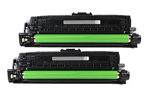 Rebuilt do HP Color Laserjet Enterprise CP 4525 xh - 649X / CE260X - Toner zestaw ekonomiczny 2X Black - Na ok. 2 x 17 000 stron (5% pokrycia)