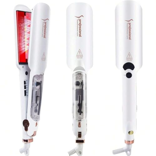 Plancha de Pelo Profesional con Vapor y Cerámica 2 Pulgadas miniatura 1