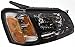 Garage-Pro Driver and Passenger Headlights Assembly For Subaru Outback 2000-2004, Legacy Halogen With Bulbs, Replaces# 84001AE15A 84001AE14A