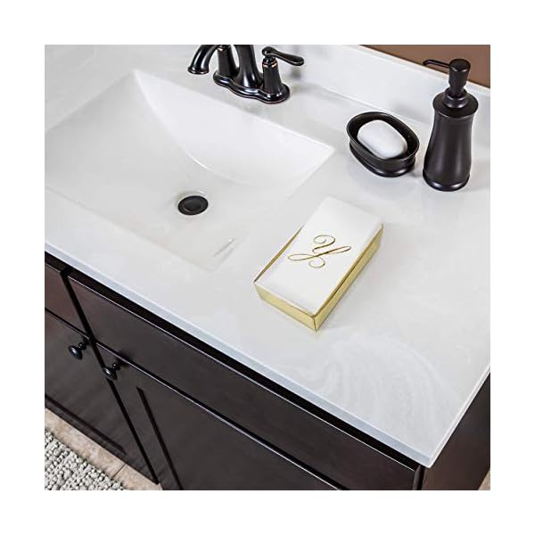 Juego de toallas de mano decorativas personalizadas para baño o cocina, gran regalo para mujeres o recién casados, juego… - Imagen 6