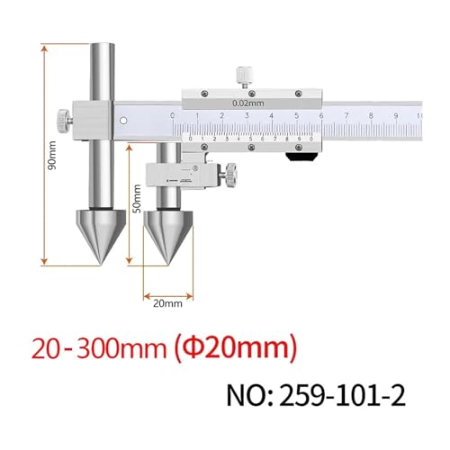Calibrador Vernier de Acero Inoxidable 0-300 mm miniatura 2