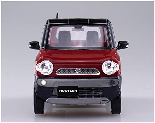 Suzuki Hustler Phoenix Red Pearl escala 1:32 miniatura 5