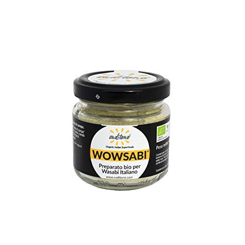 WOWSABI Preparato per wasabi italiano in polvere, fai da te - 40g