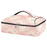 Gardez la température plus longtemps : notre cocotte isotherme est fabriquée en Oxford 600D durable, et la doublure est fabriquée en mousse EPE et en feuille d'aluminium de qualité alimentaire, ce qui peut garder les aliments chauds et froids plus longtemps et facile à nettoyer.