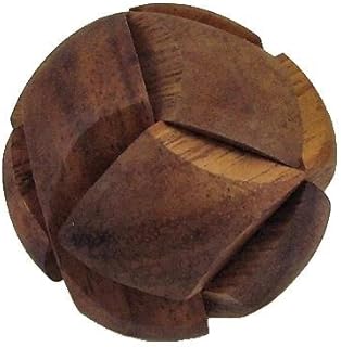 Soccer Ball 3D Wooden Puzzle Brain Teaser
