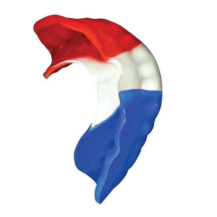 Keystone 9599265 ProForm Tri-Color Mouthguard Laminates Blue/White/Blue 12/Pk