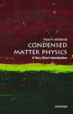 Condensed Matter Physics: A Very Short Introduction book cover