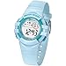 Produktbild Kinderuhr Digitale für Jungen Mädchen,Wasserdicht Kinder Armbanduhr Sport LED Multifunktions mit Alarm/12/24H/Stoppuhr Weicher Gurt Armbanduhr für Jungen, Mädchen Alter 4-13