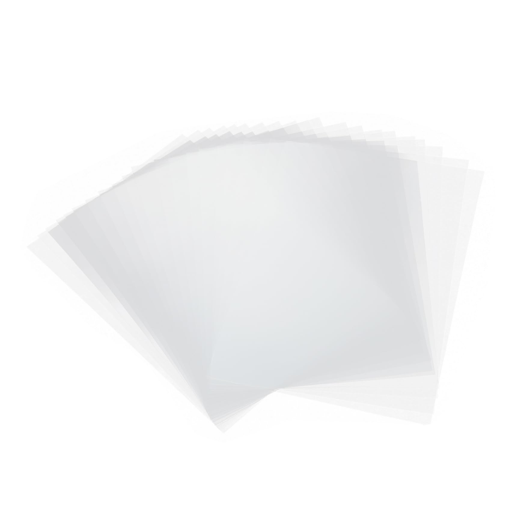 ERINGOGO 20Pcs Transparent Ink Jet Film Pet Printing Transparency Film for Printers Pressure Resistant Fast Ink Absorption for Home and Shop Use