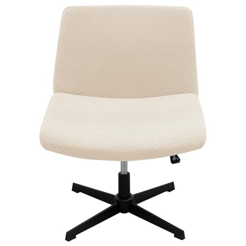 Ausing Armless Office Chair Cover Stretch Computer Desk Chairs Protector