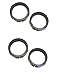 ASC 2 Pair 6+-Inch 6" 6.5" 6.75" Speaker Install Adapter Plates for select VW Volkswagen Vehicles - Very Important: Read Compatible Vehicles and Restrictions Listed Below