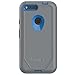 OtterBox Defender Series Case for Google Pixel XL (5.5" Version ONLY) - Retail Packaging - MARTHONER (Cowabunga Blue/Gunmetal Grey)
