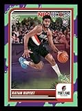 Basketball Trading Card 2023-24 Panini Hoops Haunted Slime #155 Rayan Rupert NM Near Mint Blazers