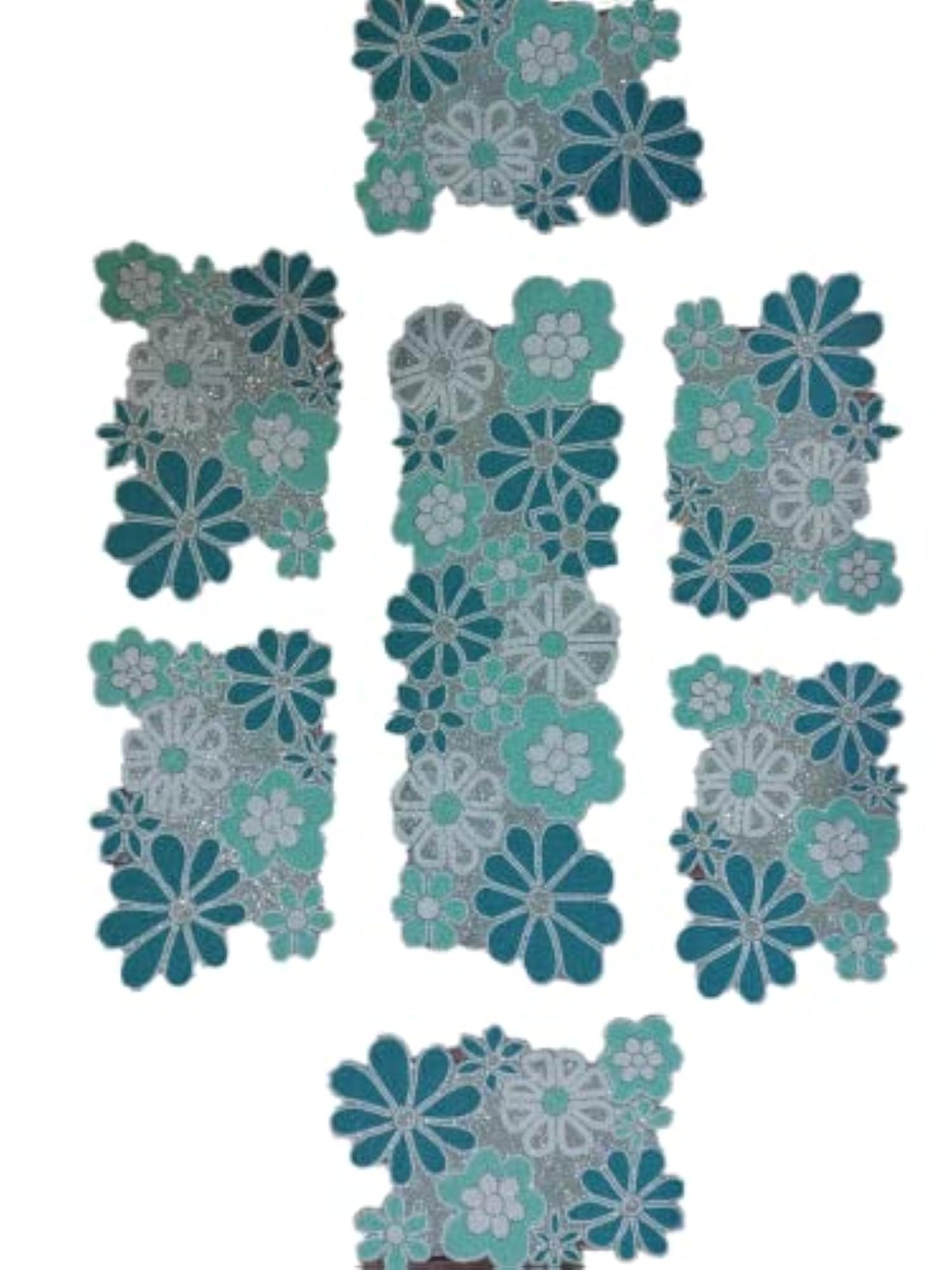 Handcrafted Beaded Table Runner and Mats Dining Table
