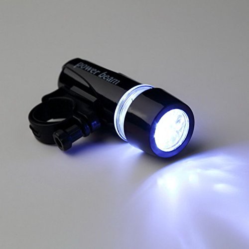 KINZILLA Bicycle Cycle 5 LED Power Beam Front Head Light Headlight (B0837MWFF3) Amazon Price History, Amazon Price Tracker