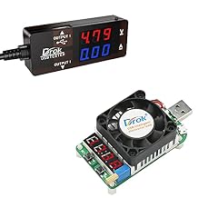 DROK Digital Multimeter USB 2.0 and USB Load Tester