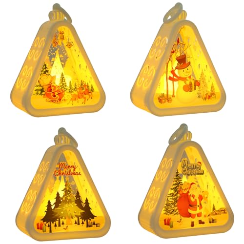 �N���X�}�X led �i�C�g���C�g �f�X�N�����v �O�p�^ ��铔 �{�^���d�r �g������ �f�R���[�V���� �O�b�Y ���� ��� �u�� ���� �����i ���� ���� �N���X�}�X�c���[ ���� �q�� ���[�� �l�C �a�����v���[���g �����I�� (8.9*5.2*11.5c