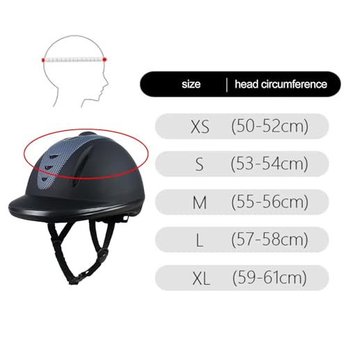 Casco ecuestre transpirable y cómodo para equitación con protección activa contra impactos 3