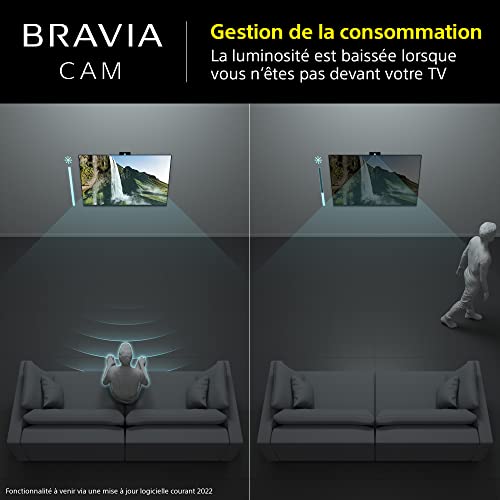 Sony BRAVIA CAM CMU-BC1 - Accessoire TV pour BRAVIA XR and X1 2022 Web Cam Connection USB Noire
