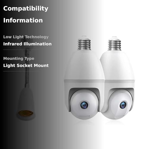 Noahcam Light Bulb Security Camera