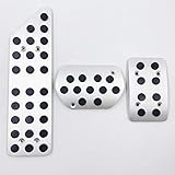 Das Metall und der Gummi sind eng miteinander verbunden und fallen nicht ab oder trennen sich. Die rutschfeste Gummioberfläche erhöht die Reibung und das Pedal verformt sich lange Zeit nicht.