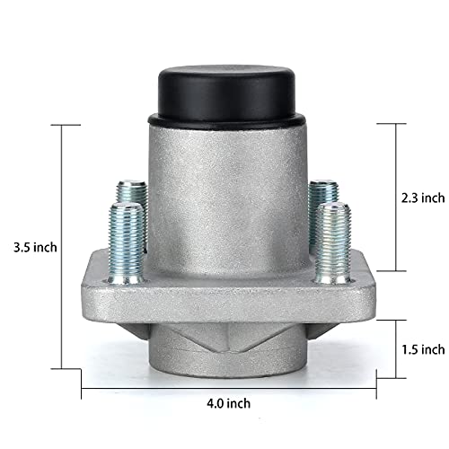 10L0L Front Wheel Hub Assembly For Club Car Ds Precedent 2003-Up Golf Cart, Set Of 2, Oem# 102357701 #TOP3