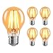 Produktbild ledscom.de 5 Stück E27 LED Leuchtmittel, A60, extra warmweiß (2400 K), 7 W, 778lm, 3-Stufen-Dimmer, goldfarben