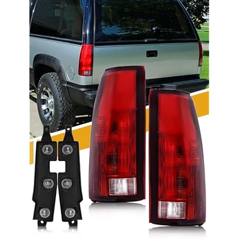 CLERYYE Tail Light Assembly for Chevy/GMC Cover