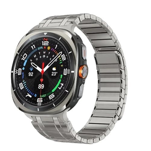 Bracelet Samsung Galaxy Watch Ultra 47mm métal acier boucle maillons