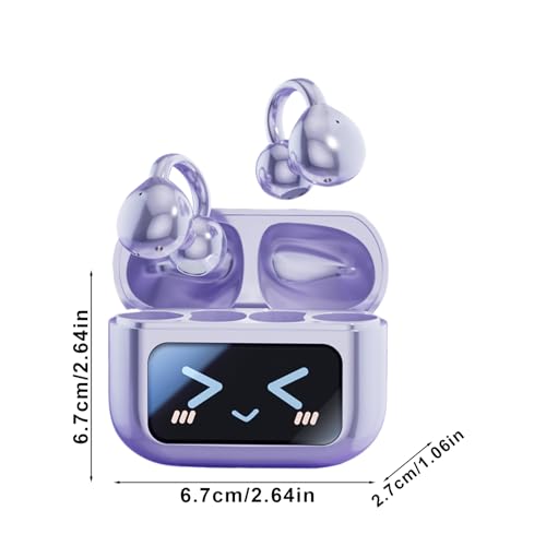 Auriculares con pantalla táctil inteligente y clip inalámbrico deportivo Terbiurnos 6