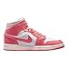 Jordan 1 Mid Women White/Sea Coral-Atmosphere BQ6472-186 8