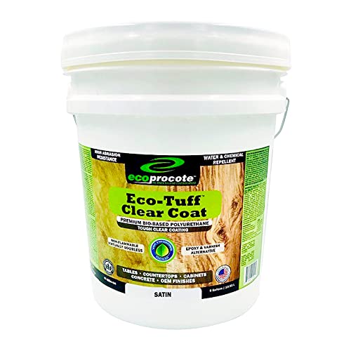 Eco-Tuff Finish Polyurethane Clear Coat — UV Resistant & Non-Toxic