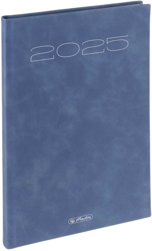 2025 Herlitz Buchkalender Sidney blau : Amazon.de: Bürobedarf
