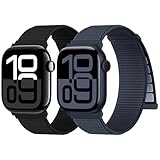 【Conexión Segura】Las correa apple watch 46mm serie 10 pestañas de precisión en cada extremo se enganchan de forma segura al cuerpo de tu correa Apple Watch 44mm, eliminando el riesgo de caídas accidentales. La instalación y el desmontaje son sencillos y no requieren herramientas, simplemente un clic. Con esta correa apple watch 44mm, podrás usar tu reloj con total tranquilidad, sabiendo que está seguro sin importar cuán activa sea tu rutina diaria.