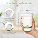 ECOLipak 100 Count 12 oz Compostable Paper Coffee Cups, Biodegradable Disposable Coffee Cups with CPLA Lid, Eco-friendly Hot Drinking Cups for Party, Picnic, Travel, and Events 4