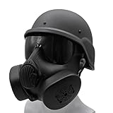 Full Face Airsoft Gas Mask M88 Helmet Tactical Skull Game...