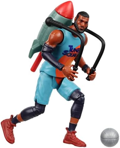 Space Jam 2: A New Legacy Official Collectable 5 Inch Articulated Action Figure: LeBron James and ACME Rocket Pack Accessories